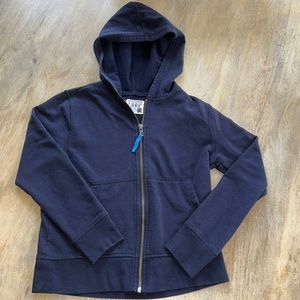 Navy Crewcuts size 10 hoodie